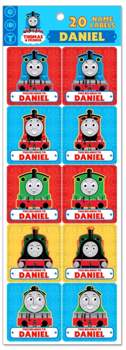 Personalised Thomas Name Label L - W